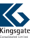 Kingsgate Consolidated Limited Stock Market Press Releases and Company Profile
