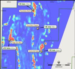 New VHMS drill targets within the Perrinvale Project