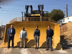 TGME and Digmin Directors at Barlows-Caterpillar Equipment Johannesburg