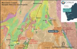 Location of Cue and Nanadie Well Copper-Gold Projects