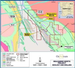 Figure2: Mulgabbie North Planned drilling area