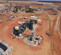 Wiluna Mining concentrator 90% complete and to be commissioned in December 2021