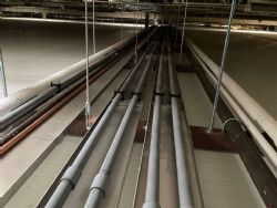 Figure 2: Low Bay Utilities Piping Installation