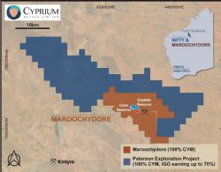 Figure 1 Maroochydore Copper – Cobalt Project location plan