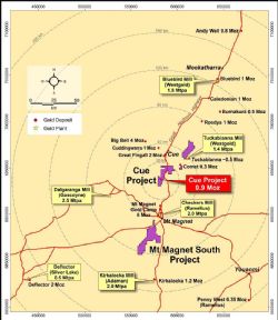 Figure 1: Murchison region, project location plan