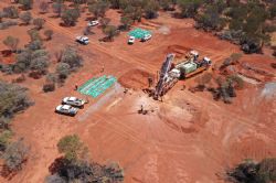  Figure 1. Drilling underway at the Youanmi Gold Project