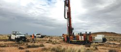 Geotechnical drilling at the BHCP