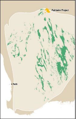Figure 1: Fairbairn Project Location