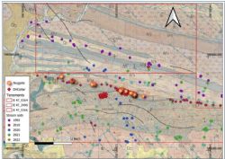 Figure 7. Generational Soil and Stream soil and stream-sediment sampling