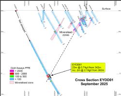 Figure 1 – Cross Section, EYDD001