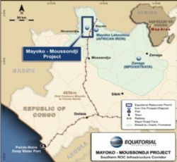 Mayoko-Moussondji Location Map