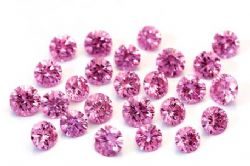 Figure 3 Rare pink Argyle diamonds