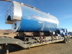 Boiler delivered to site at Olaroz 