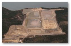 Figure 2: Aerial View of the Bear Head LNG Project Site, Nova Scotia, Canada
