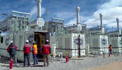Gas fired electricity generation plant