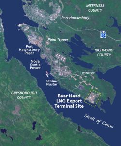 Bear Head LNG Export Terminal Site