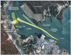Fishermans Landing LNG Project at Gladstone