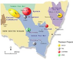 Figure 1: Thomson Projects in NSW
