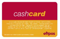 Cashcard EFTPOS