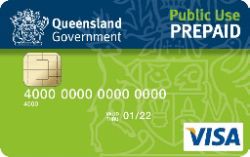 Queensland Government PrePaid Visa