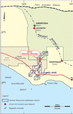 Figure 1. Location of Fowlers Bay Project, South Australia