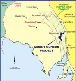 Mt Gunson Copper Project in South Australia