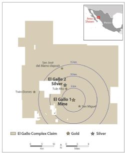 Figure 1: El Gallo Complex