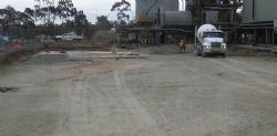 Photo 5. CIL Plant – Concrete foundations