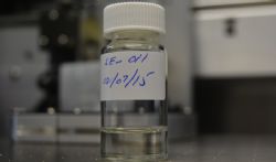 Transparent Nanocube ink solution