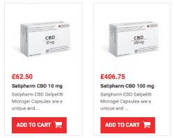 Figure 1 – Satipharm Products available on the MegaBody website