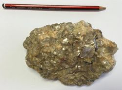 Figure 1: Tin bearing pegmatite.