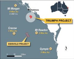 Figure 1: Location of Triumph project.