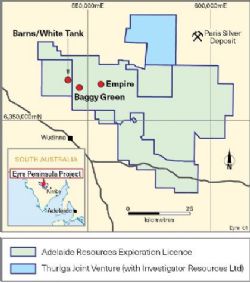 Figure 1: Eyre Peninsula project location plan