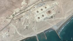 Figure 3: Yemen Ash Shihr oil export terminal showing crude oil storage tanks