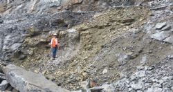 High grade massive sulphide ore in Antas Stage 1 Pit