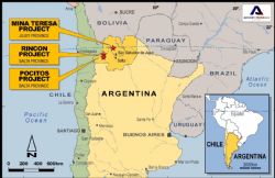 Appendix 1: AGY Argentina Project Location Map