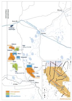 BPL’s extensive HMS tenement portfolio within the world-class Murray Basin, western New South Wales