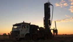 Drilling commenced 11 May 2017 – Drill Rig on site at LPI’s Pilgangoora tenement