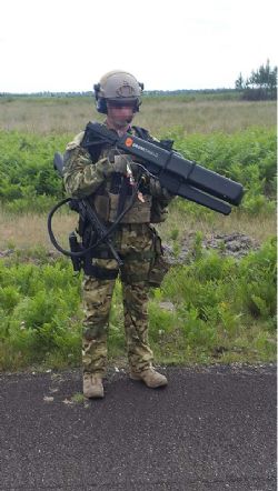 French military conducting in-field testing of DroneGun