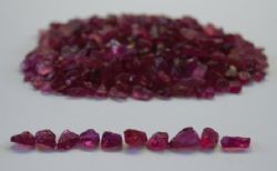 High Quality Rubies from Montepuez Project, August 2017