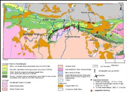 Regional Geology, at Seymour Lake including the North Aubry Lithium Resource