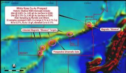 Plan of Inferred Ultramafic Dyke Target – E51/1677 – Over Magnetics.