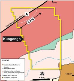Kungongo ‐ Drill Target Over Geology