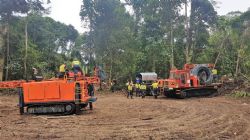 Site works at Misima Gold Project, preparation for phase 1 diamond drilling