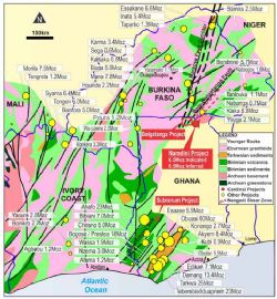 Major Gold Discoveries in Burkina Faso, Cote d’Ivoire (Ivory Coast) and Ghana
