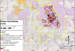 Land status for the Binjour Bauxite Resources