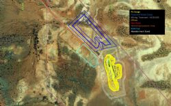 Goongarrie Lady Gold project site layout