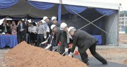 Ground breaking – Altech chairman and key stakeholders