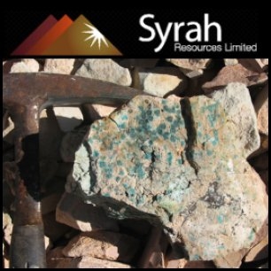  Syrah Resources ASX:SYR              .    Syrah Mashoura             80   Syrah  20   Mashoura.