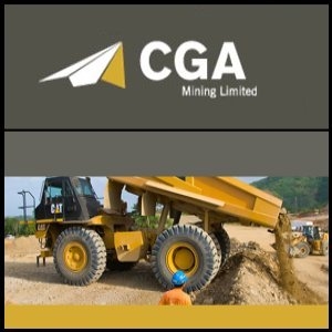  CGA Mining Limited ASX:CGX TSE:CGA                  Ratel Gold Limited .